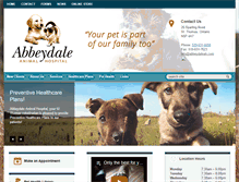 Tablet Screenshot of abbeydaleah.com